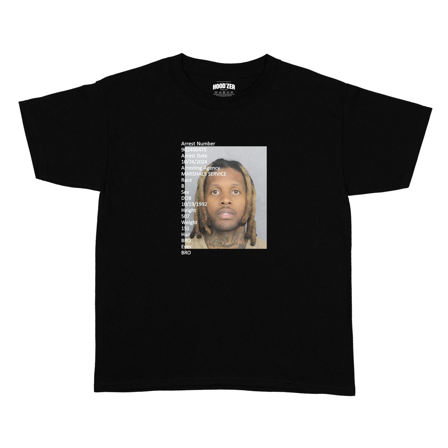 LIL DURK MUGSHOT T-SHIRT